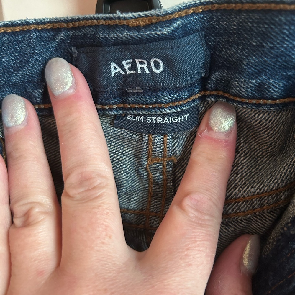 Men’s Aeropostale Slim Straight Jeans - 31/32 - Excellent Condtion - Picture 5 of 7